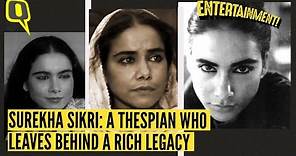 Remembering Surekha Sikri: Three-Time National Award Winner and Actor Par Excellence | The Quint