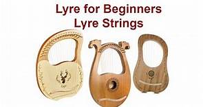 How to Play the Lyre and Learning String and Note Names