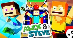 Alex and Steve Life: MOVIE 2 (Minecraft Animation)