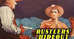 Rustlers' Hideout (1945) Full Movie | Sam Newfield | Buster Crabbe, Al St. John, Patti McCarty