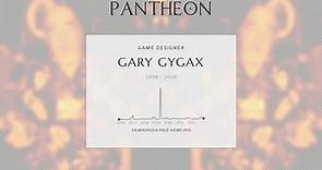 Gary Gygax Biography - American game designer and author (1938–2008)