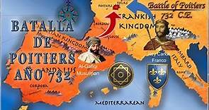 Batalla de Poitiers AÑO 732