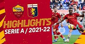 Roma 0-0 Genoa | Serie A Highlights 2021-22
