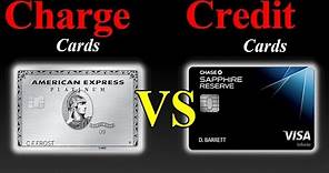 Charge Cards vs. Credit Cards | What’s the difference?
