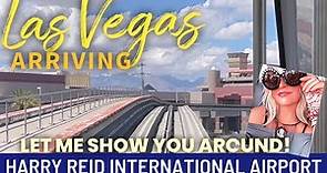Arriving in Las Vegas! Harry Reid Airport Tour