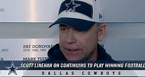 Scott Linehan: "Continue To Play Winning Football" | Dallas Cowboys 2018