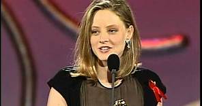 Golden Globes 1992 Jodie Foster