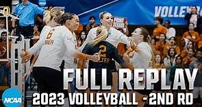 Texas vs. SMU: 2023 NCAA volleyball second round | FULL REPLAY
