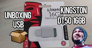 UNBOXING USB KINGSTON DT50 16GB EN ESPAÑOL!!