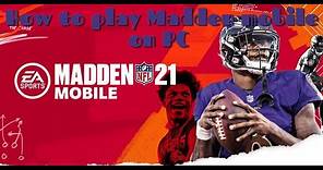 How to download Madden Mobile on your computer