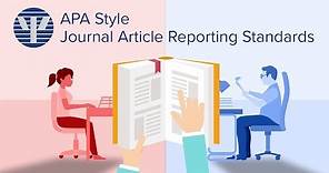 APA Style Journal Article Reporting Standards