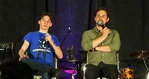Jared Gilmore and Andrew J. West OUAT Orlando 2018 Partial Panel
