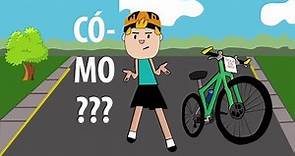 CÓMO MONTAR EN BICICLETA DESDE CERO EN 8 MINUTOS (VIDEO ANIMADO) 🚲 Salud Ciclista