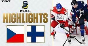 Czechia vs. Finland FULL HIGHLIGHTS -- 2024 World Junior Championship Bronze Medal Game