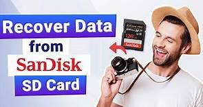 SD Card Recovery | Recover Deleted Files From Sandisk SD Card 2024