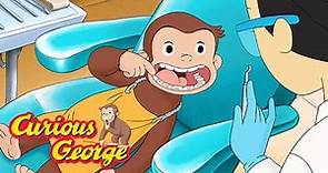 Curious George 🦷 George Learns to Brush His Teeth 🦷 Kids Cartoon 🐵 Kids Movies
