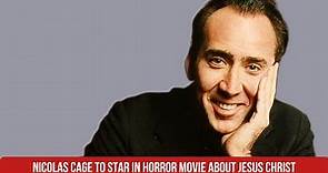 Nicolas Cage in the Jesus Christ horror movie “The Carpenter's Son”