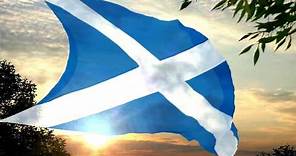Flag and *anthem of Scotland