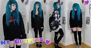 My "Emo/Alternative" Outfits 2017