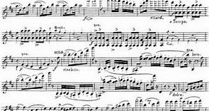 Beriot, Charles A. de 1st violin concerto