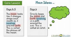 Identify the main idea of a nonfiction text