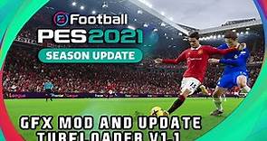 PES 2021 GFX Mod Realistic Graphics for PES21 and Update TurfLoader V1.1 PES 2021 Mod