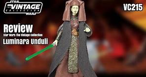 Star Wars The Vintage Collection | VC215 | Luminara Unduli Figure Review