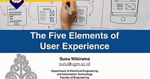 UX-04b-The Five Elements of User Experience (part 2)