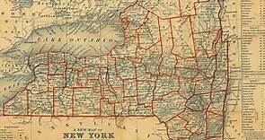 New York History and Cartography (1846)