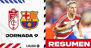 Granada CF 🆚 FC Barcelona (2-2) | Resumen