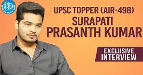 UPSC Topper (AIR - 498) Surapati Prasanth Kumar Exclusive Interview | Dil Se with Anjali 281