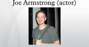 Joe Armstrong (actor)