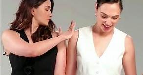Alia Bhatt compares height with Gal Gadot with her heels on.