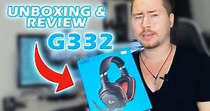 Logitech g332 - Unboxing & review (Is it good?) ( Honest Opinion )