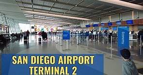 San Diego Airport (SAN) Terminal 2 Walk Thru April 2023 4K