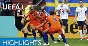 Women's EURO highlights: Netherlands 1-0 Norway