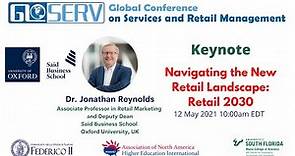 GLOSERV Keynote: Jonathan Reynolds, Deputy Dean of Said Business School, Oxford University, UK
