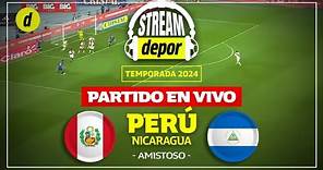 Gianluca Lapadula marcó el 2-0 de Perú sobre Nicaragua.