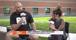 Lane Johnson on the Difference in Jalen Hurts this Year - Up & Adams
