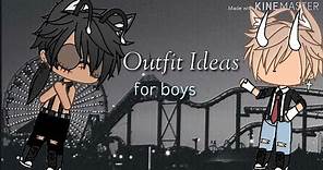 Outfit ideas For boys||Gacha life