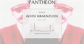 Alvin Kraenzlein Biography - American track-and-field athlete (1876–1928)