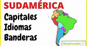 Países de America del Sur - División Política - Principales Características.