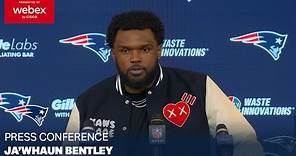 Ja’Whaun Bentley: “Came to work every single day.” | Patriots Postgame Press Conference
