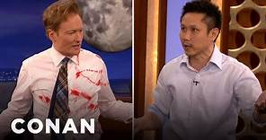 Steven Ho Shows Conan How To Defend Himself Against Weapons | CONAN on TBS