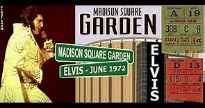 elvis presley at madison square garden new york city 1972