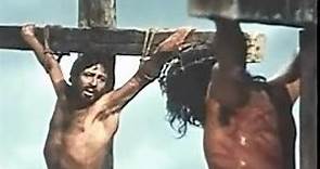 La crucifixión. Película. 5to misterio doloroso del Santo Rosario