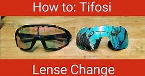 Tifosi Sledge and Dolomite 2.0 lense change and other Tifosi full frame glass #Tifosi