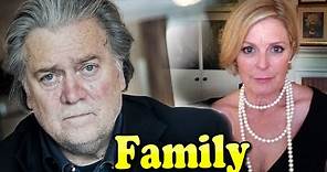 Steve Bannon Family With Daughter,Son and Ex Wife Diane Clohesy 2020