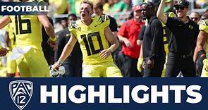 Bo Nix Week 1 Highlights | No. 15 Oregon vs. Portland State | 2023 Season