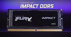 Memoria DDR5 de 8GB a 64GB - Kingston FURY Impact SODIMM